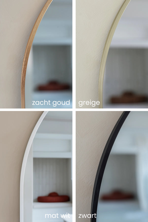 Maj Boogspiegel 180×80 cm – Greige