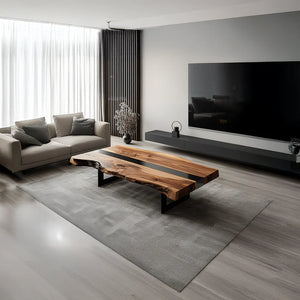 Rustic Coffee Table Living Space