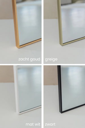 MIROIR FINN Rectangulaire | 180 cm x 80 cm – Mat Blanc