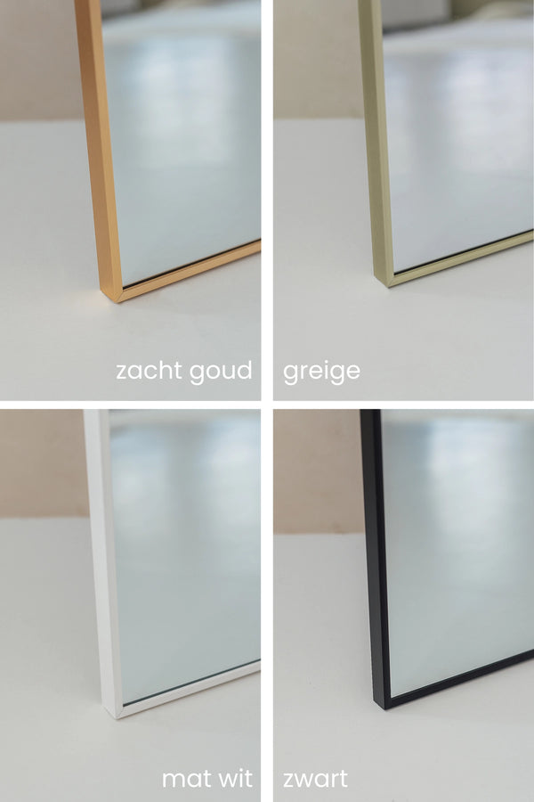 MIROIR FINN Rectangulaire | 180 cm x 80 cm – Mat Blanc