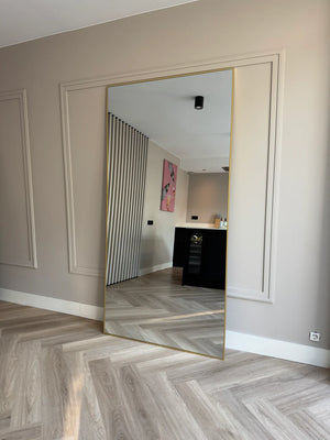 MIROIR AURA Or | 200 cm x 100 cm – Loft Mirror