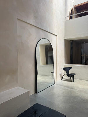 MIROIR MEGA MOON | 200 cm x 120 cm Noir
