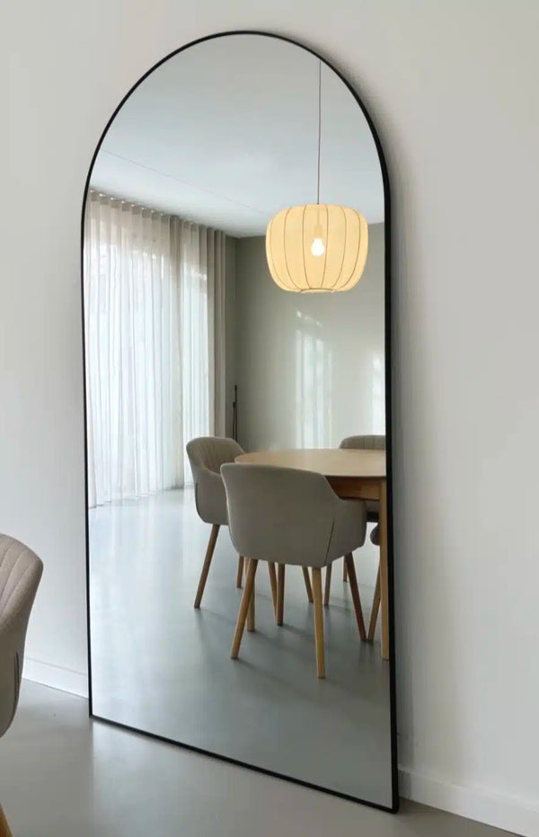 Maj Miroir en arche 215×110 cm – Noir