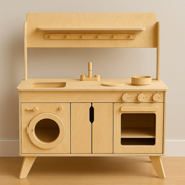 No 2 - Wooden Kitchen Set