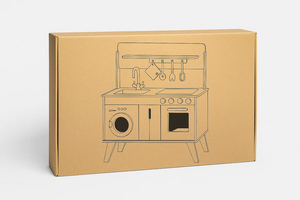 No 2 - Wooden Kitchen Set