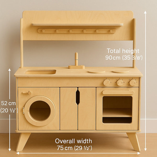 No 2 - Wooden Kitchen Set