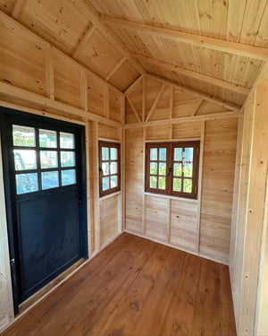 No 1 - Handcrafted Multi-Use Wooden Playhouse | Hobby & Kids' House | Eco-Friendly | Easy Assembly & Long-Lasting