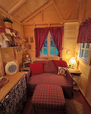 No 1 - Handcrafted Multi-Use Wooden Playhouse | Hobby & Kids' House | Eco-Friendly | Easy Assembly & Long-Lasting