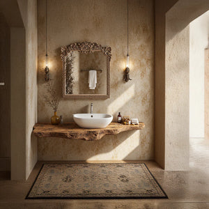 Wooden Floating Bathroom Vanity SILDTBRV089